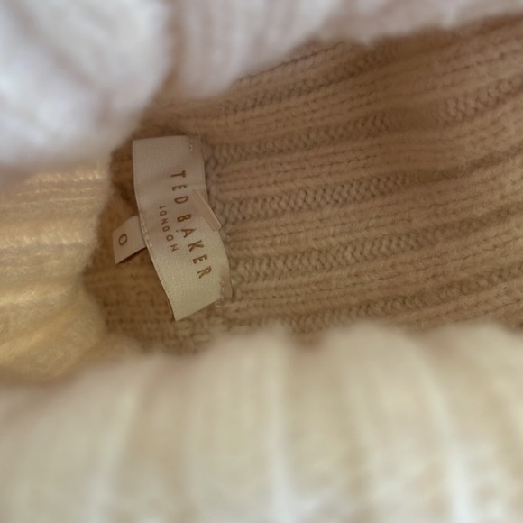 Fabulous Ted baker London wool blend cable knit turtleneck - Picture 5 of 6